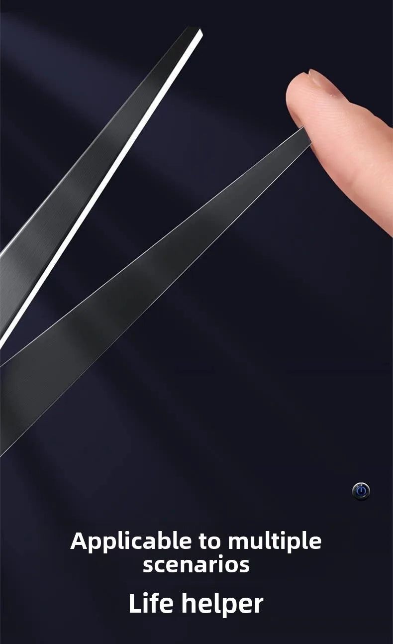 High Hardness Black Blade Scissors Anti-rust Anti-stick Sharp Durable Multipurpose Home Office Craft Sewing Paper Fabric Shears