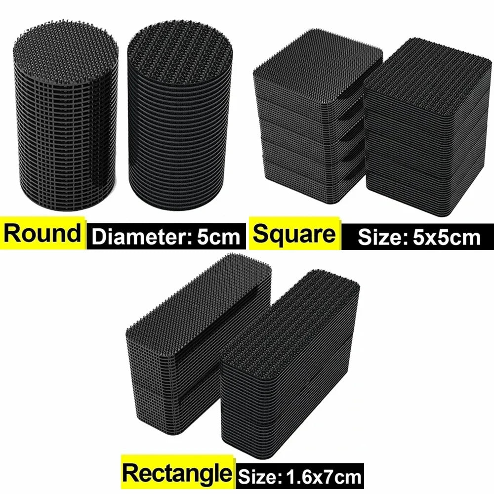 Self Adhesive Fastener Tape Extra Strong Carpet Fixing Sticker Double Side Hook-and-loop Fastener Auto Adhesive Tape Fixe
