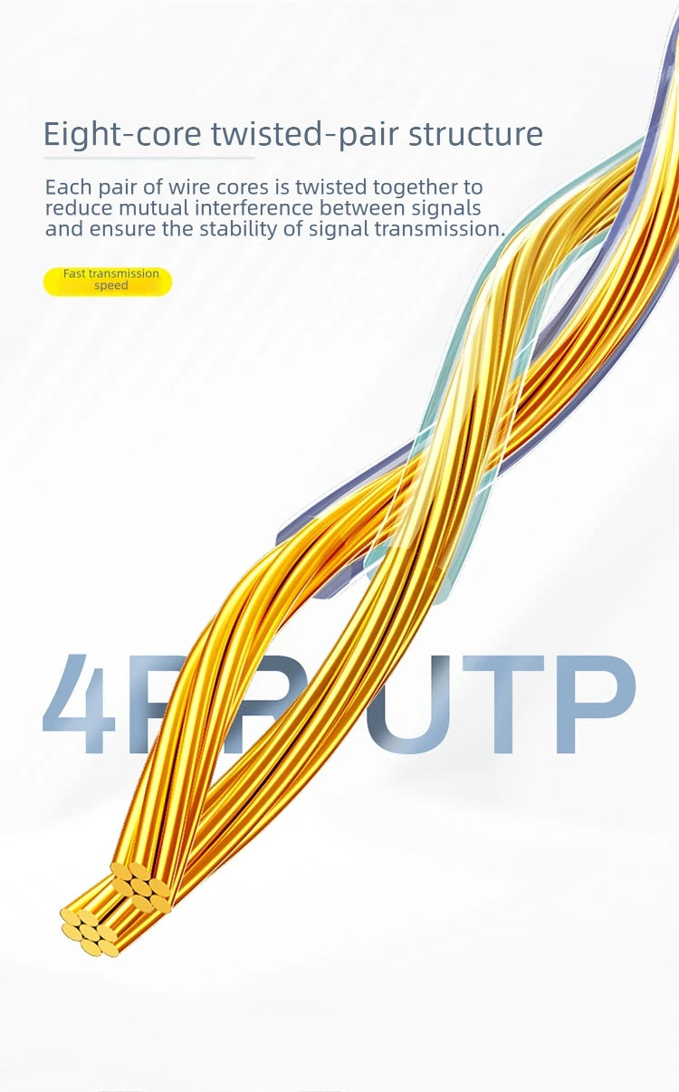 SAMZHE Slim Cat6A RJ45 Internet Cable High Speed 10Gbps 31AWG Pure Copper Wire Core Network LAN Computer Patch Cable For PC