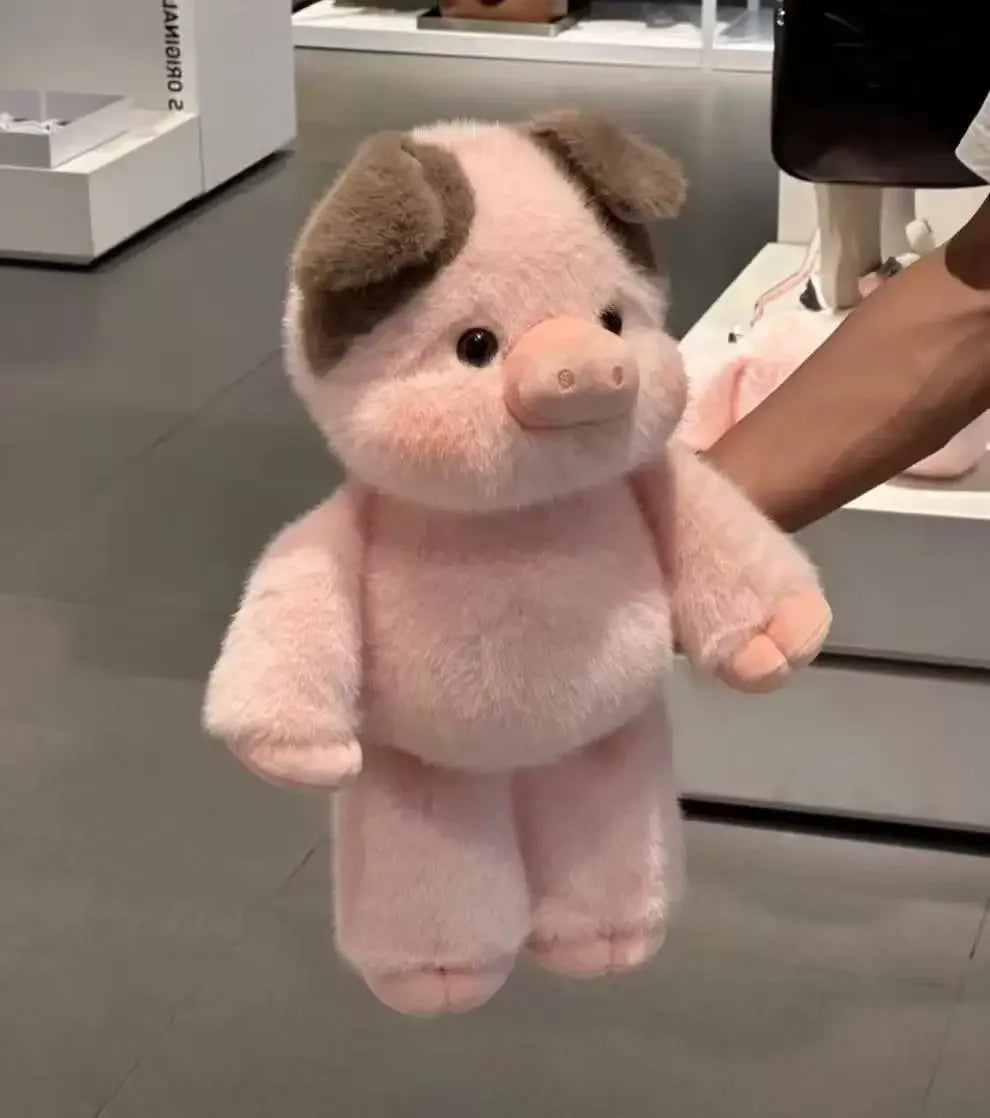 Creative Gift Soft Pig Stuffed Animal Plush Pillow Emotional Support Cute Stuffed Animals Plush 17.7inch Stuffed Toys