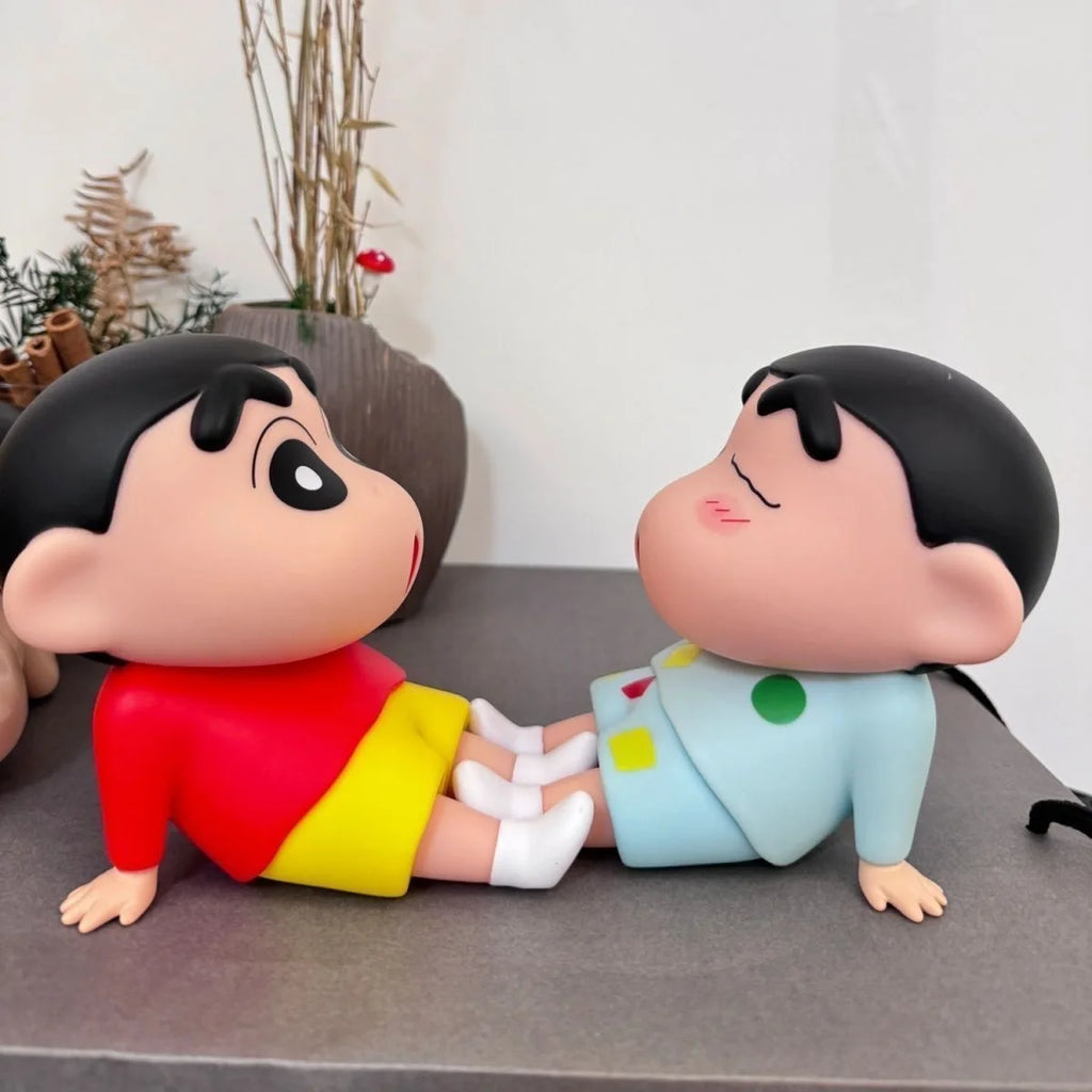 In Stock Anime Xiao Xin Mobile Phone Stand Universal Desktop Lazy Model Doll Desktop Handmade Ornament Holiday Surprise  Gift