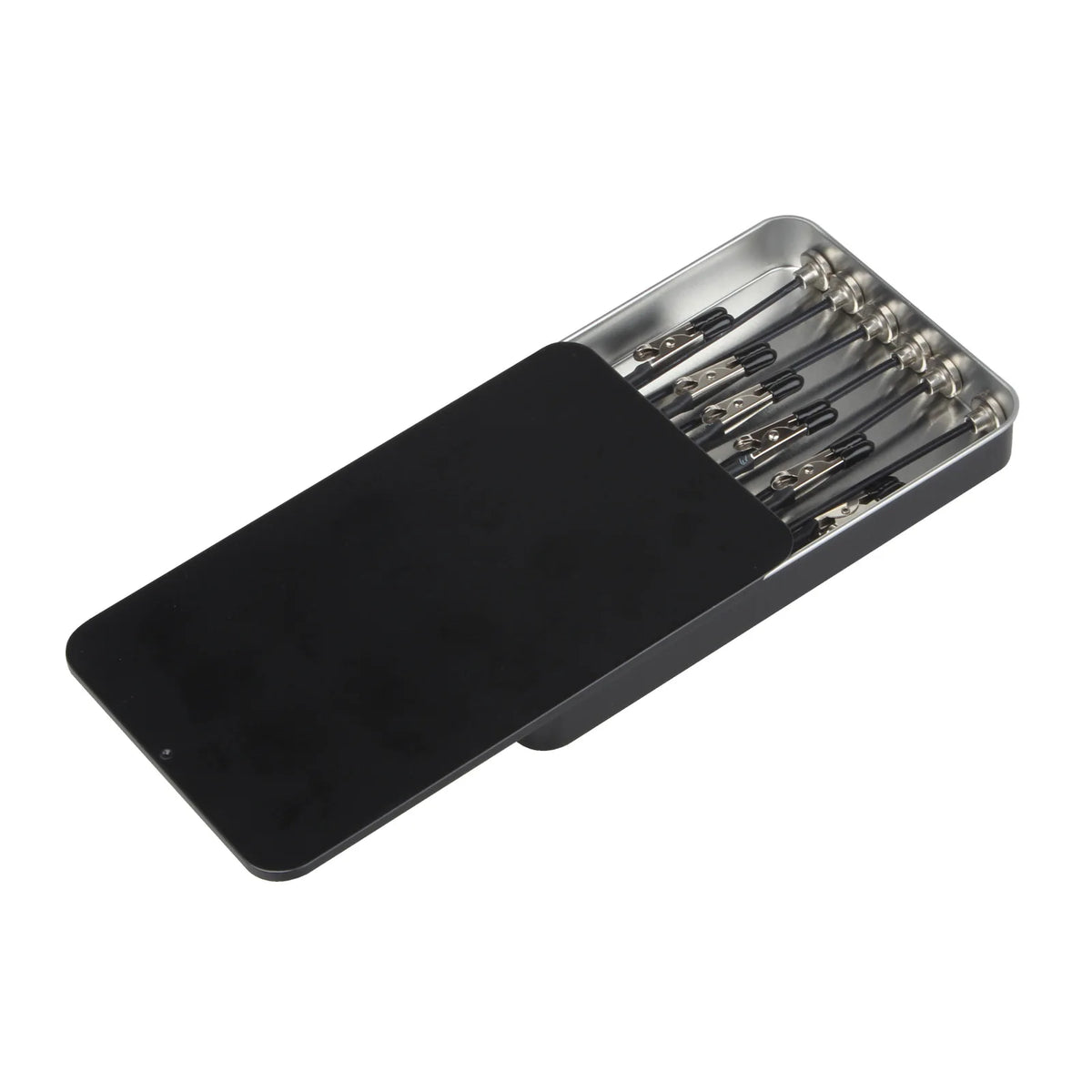 Bendable Magnetic Painting Clips Set With Metal Storage Box 360 Flexible Gooseneck Alligator Clip For Scale Model Airbrush Color