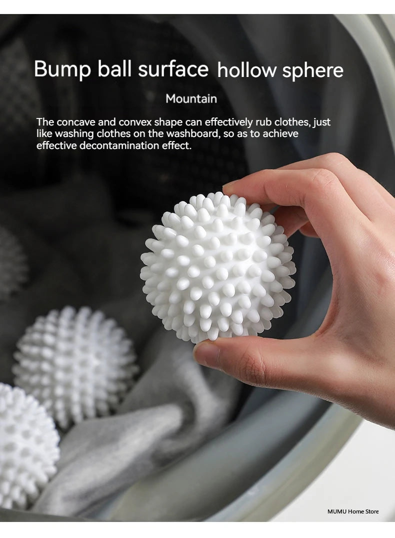 Reusable Laundry Balls for Washing Machine Anti-Winding Magic Balls Drying Cleaning Washing Machine Balls Cleaning Supplies