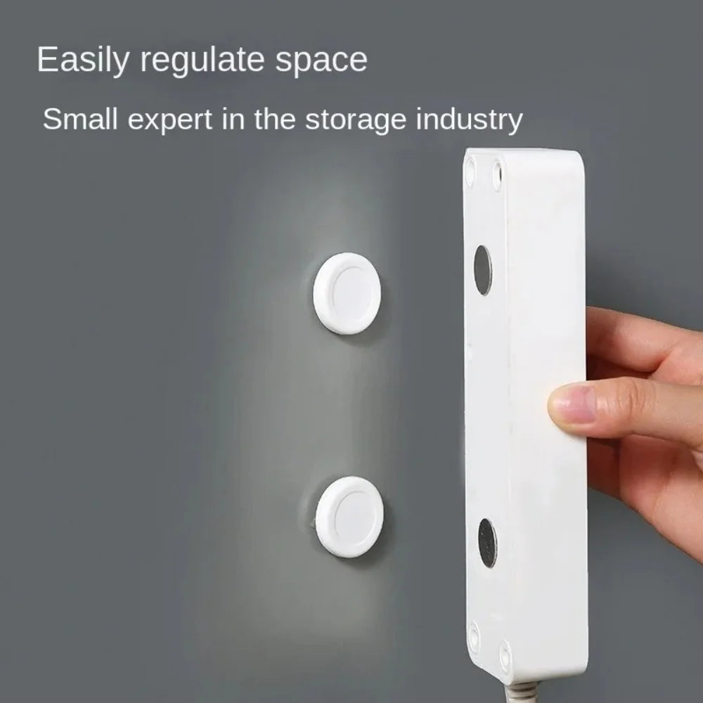 3/6/12PCS TV Remote Holder Magnetic Remote Control Holder Wall Mount Adhesive Remote Control Holder Strong Hold For Home Office