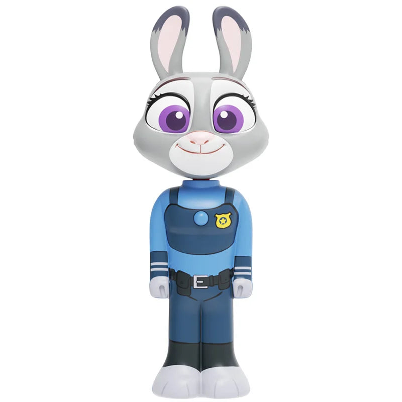 Cartoon Zootopia 2 Kids Toothbrush Transformable Retractable Soft Bristle Nick Judy Portable Design For Toddlers Oral Care Brush
