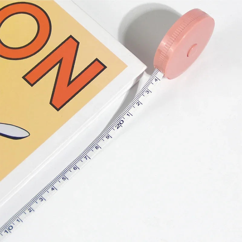 Portable Tape Measure With Push Button Retractable Soft Ruler for Weight Loss Medical Body Measurement Sewing Tool Tailor Craft