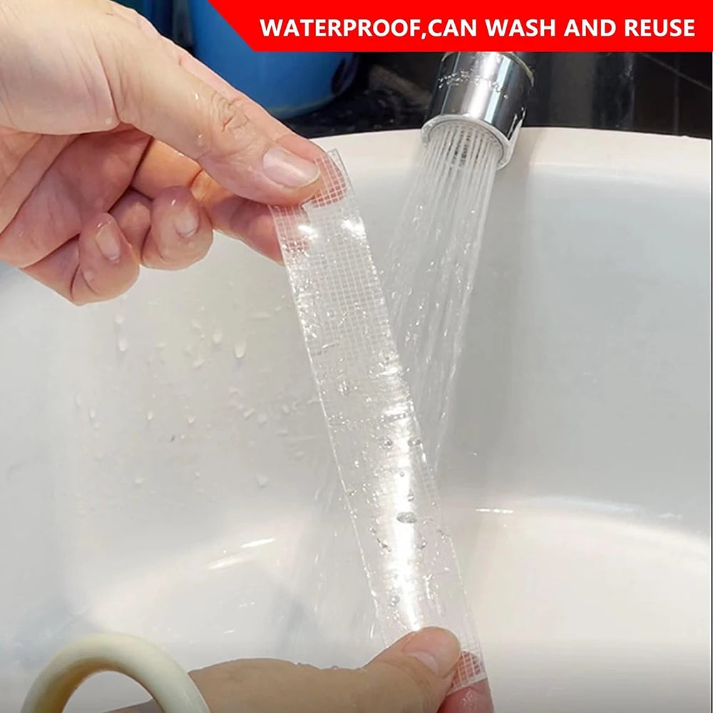 1-10m Clear Double-sided Nano Tape Removable Ultra-strong Adhesive Waterproof Extra Strong Sticky Strip Heavy-duty Two Side Tape