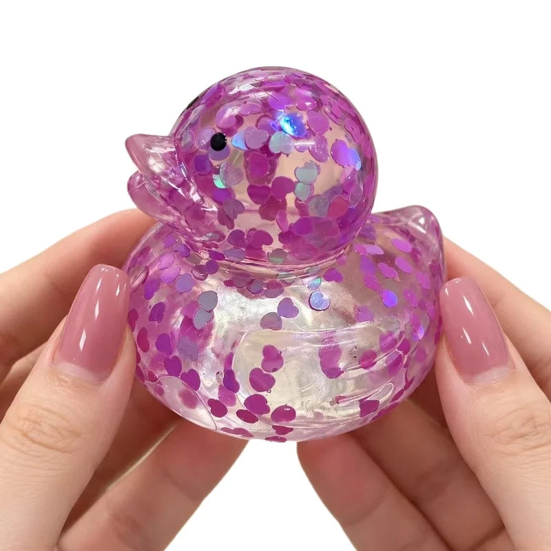 Squishy Antistress Duck Fidgets Toys Cute Goose Animals Vent Toys for Kids Adults Decompression Stretch Toys Friends Best Gift