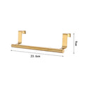 Non Perforated Stainless Steel Towel Rack, Towel Pole, Bathroom Single Pole Towel Rack, Cabinet Door Pendant, Storage Rack