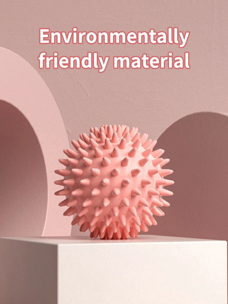 Hedgehog Massage Ball Yoga Fascia Ball Exercise Fitness Muscle Relaxation Massage Stick Shoulder Neck Leg Plantar Meridian Ball