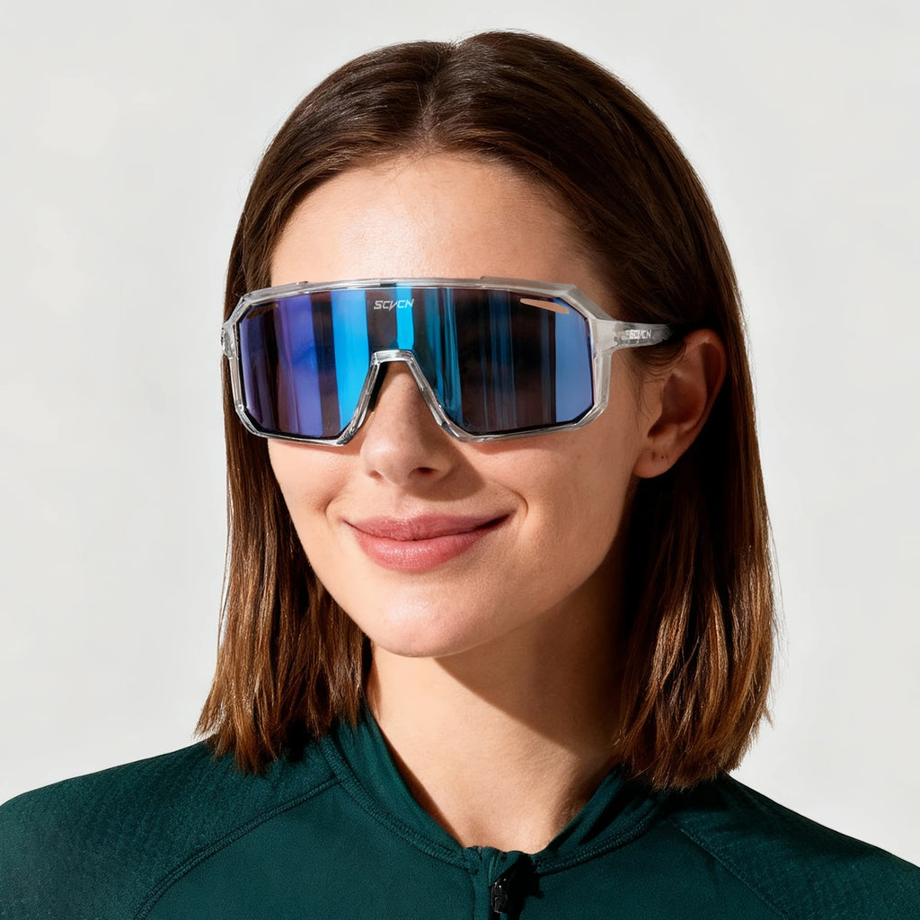 SCVCN HOT MTB Cycling Glasses for Men Women Outdoor Sports Running Drving Sunglasses UV400 Road Running Bike Bicycle Goggles