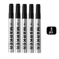 Waterproof Permanent Paint Marker, Quick Drying Oily Black Signature Pen, Multipurpose Marker for Tire Marking, Stationery