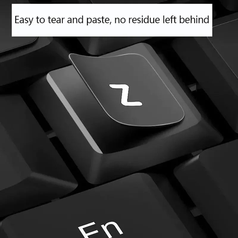 Keyboard Letter Stickers, Computer Keyboard Keycaps Repair Stickers, English Stickers, Notebook Frosted Self-Adhesive Stickers