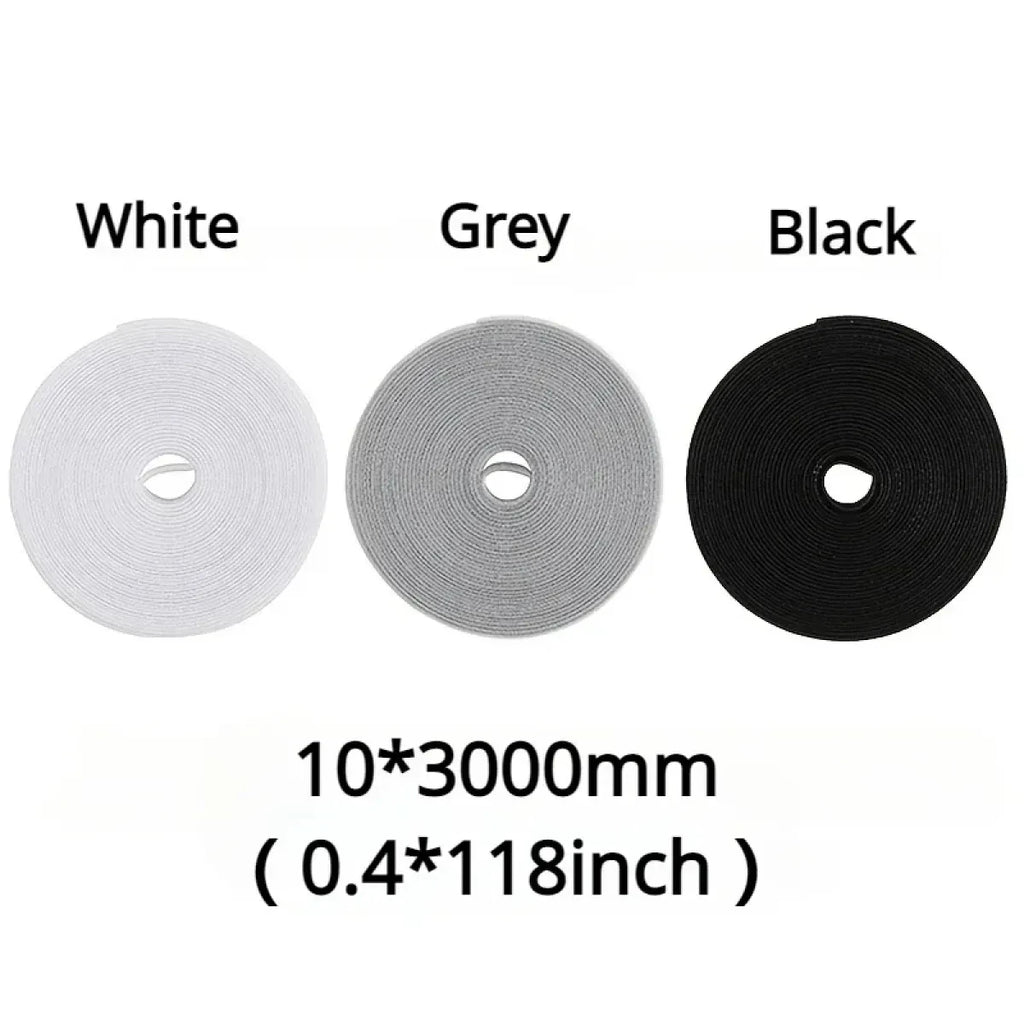 3M Hook and Loop Fastener Cable Organizer Cable Ties Wire Winder Keeper USB Cables Management Protector Earphone Mouse Cord Ties