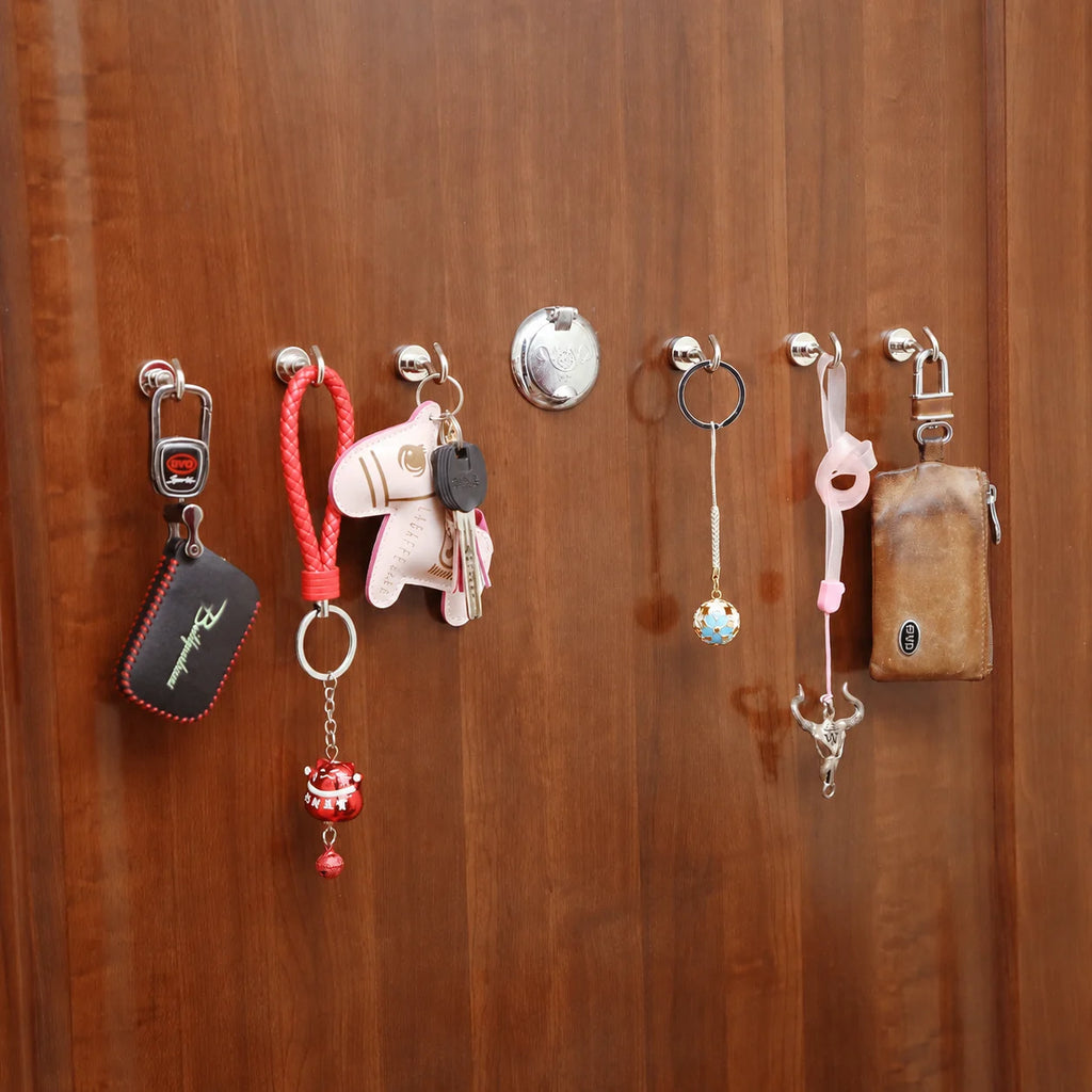 4/6/8 Pcs 30lb 0.47 inch Heavy Duty Strong Magnet Hooks for Refrigerator, Cruise Cabin, Grill, Kitchen, Garage, Office, Ceiling