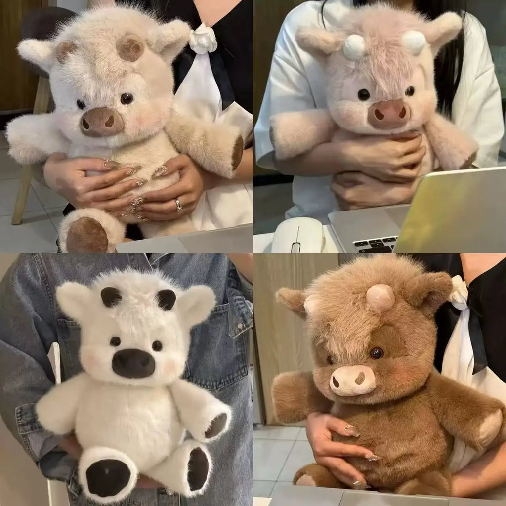 Creative Gift Soft Pig Stuffed Animal Plush Pillow Emotional Support Cute Stuffed Animals Plush 17.7inch Stuffed Toys