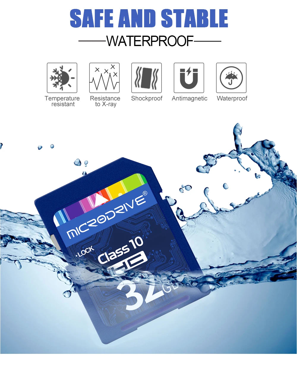 High Speed Class10 SD Card 32GB SD Card 128G 64GB 32GB 16GB Carte SD Memory Card SD Pendrive for Camera Microdrive
