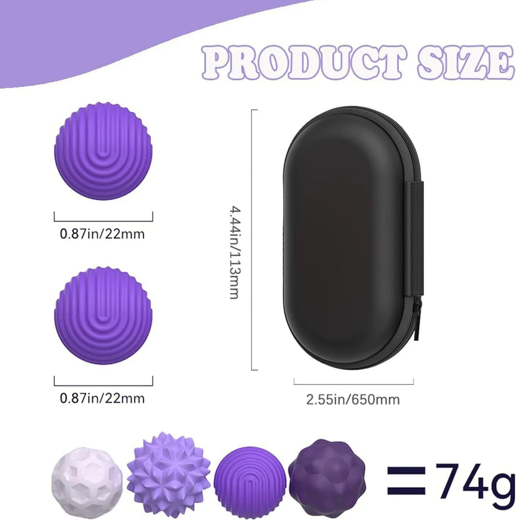 Silicone Magnetic Sensory Balls Fidget Toy Worry Balls Autism Calming Fidgeting Toy Anxiety Relief Stress Sensory Toy