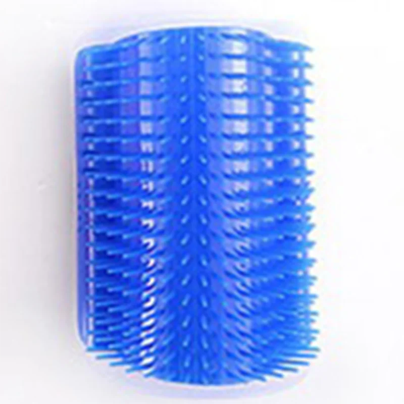New pet Cat Corner Scrubber Massager Cat Scratching Scratching Scratcher Cat Brush Comb Massage Corner Brush Pet Supplies