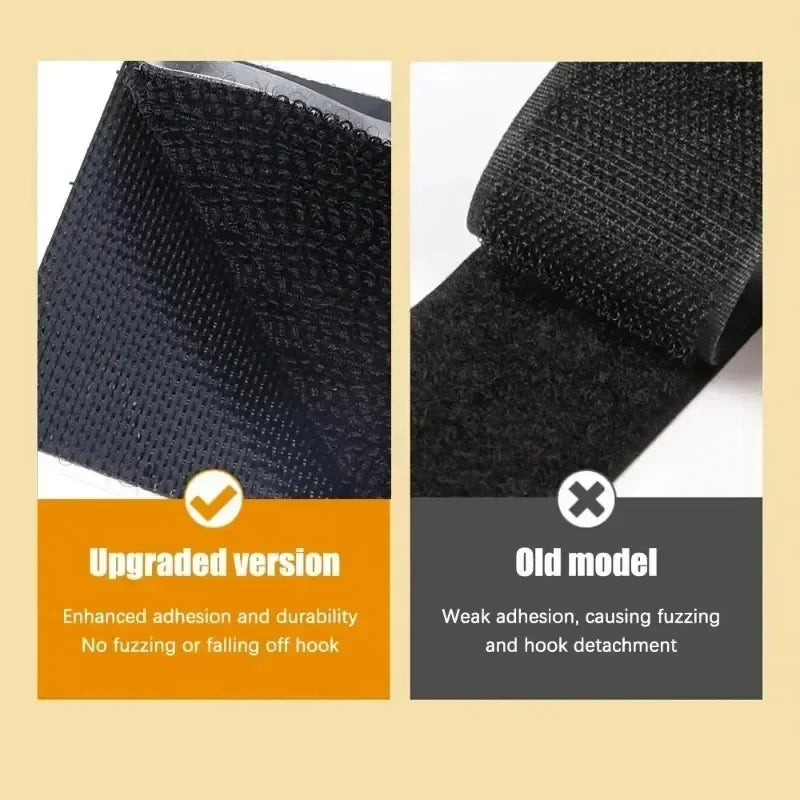 Self Adhesive Fastener Tape Extra Strong Carpet Fixing Sticker Double Side Hook-and-loop Fastener Auto Adhesive Tape Fixe