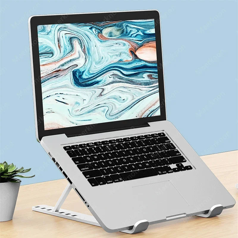 Universal Foldable Laptop Stand Portable Adjustable Tablet Computer Support Holder For Macbook Air iPad Tablets Base Accessories