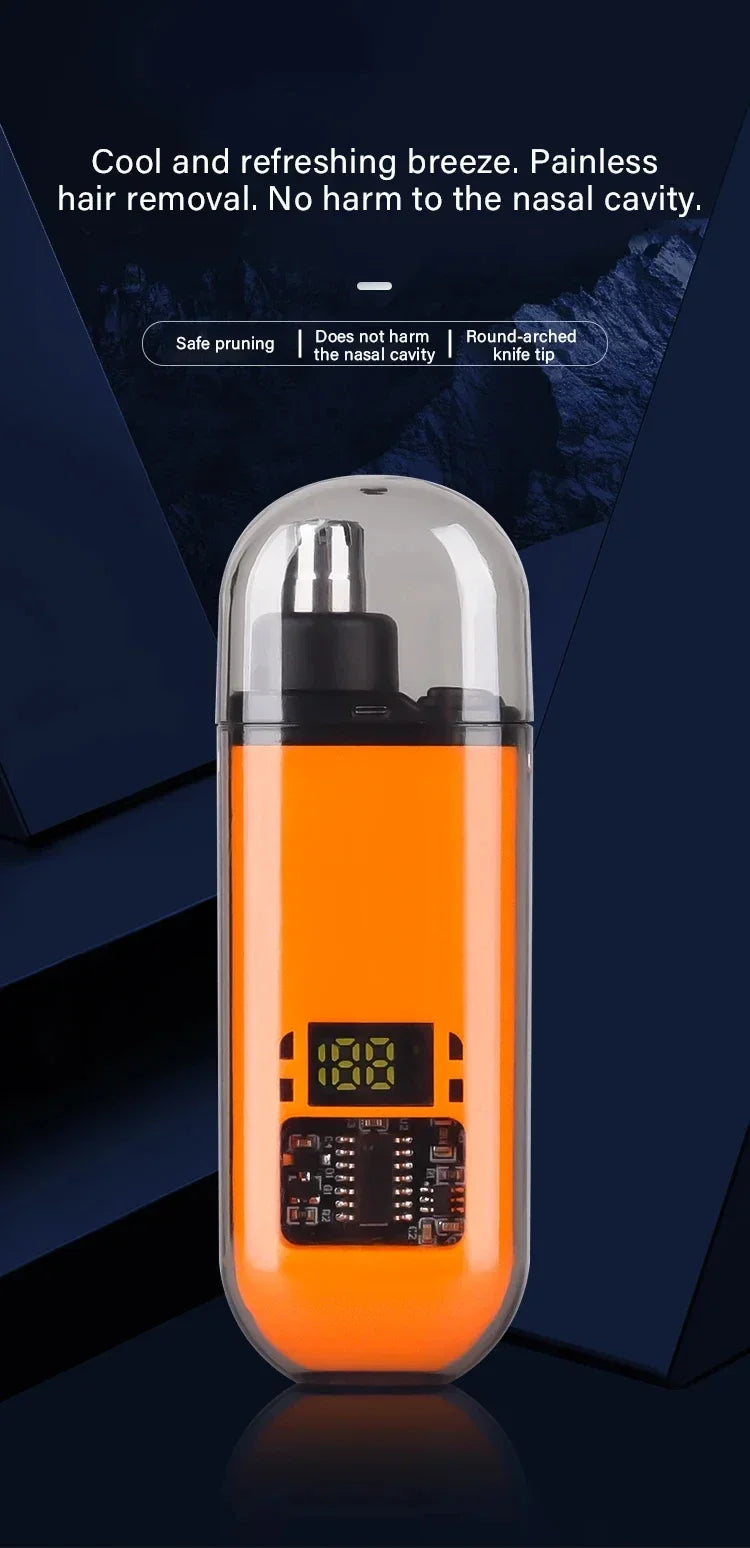 Nose Hair Trimmer Portable Trimmer for Nose Mini Nose and Ear Hair Trimmer Portable Nose Trimmer Rechargeable Trimmer for Man