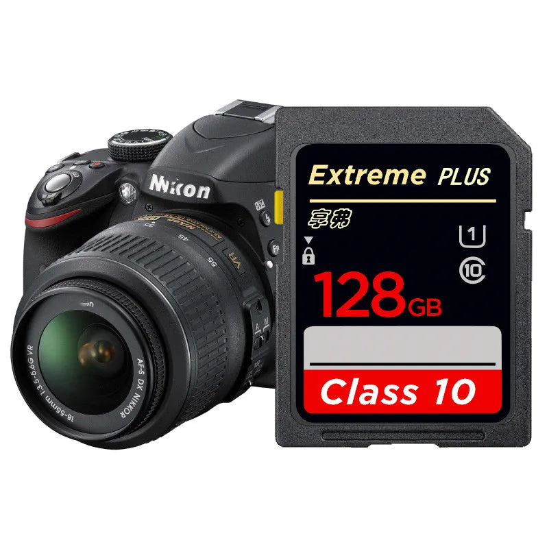 High Speed Class 10 SD Card 8GB 16GB 32GB 64GB 128GB 256GB Carte SD Memory Card SDA1HC SDA1XC Flash USB Stick SD Cards For Camer
