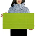 32*64 Holes Classic Building Blocks Base Board, DIY Assembled Building Blocks Wall Compatible With Brand Gift Toys