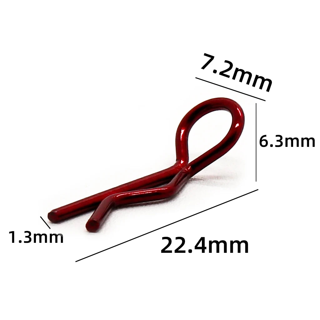 RC Car Body Shell Clips Pin Buckle 1/10 1/12 1/16 for Traxxas Hsp Redcat Rc4wd Tamiya Axial SCX10 D90 Hpi RC Car Parts Accs