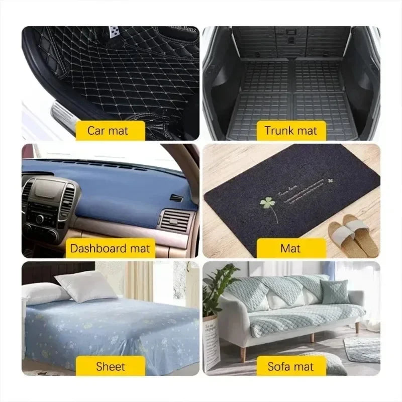 Self Adhesive Fastener Tape Extra Strong Carpet Fixing Sticker Double Side Hook-and-loop Fastener Auto Adhesive Tape Fixe