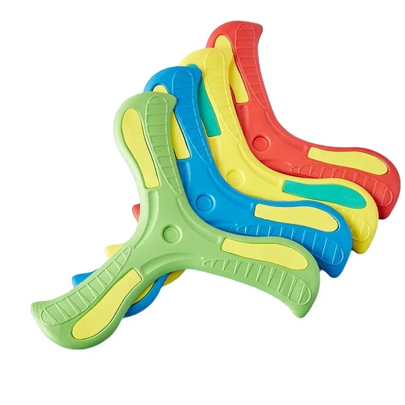 Children Holiday Outdoor Parent-Child Interactive Games Stress Relief Sports Toy Shamrock Boomerang Holiday Gift