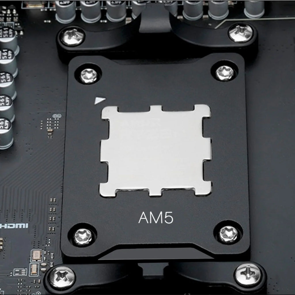AM5 CPU Bending Corrector Aluminum Alloy Contact Frame for AMD Ryzen 7950X 7800X 7700X 7600X 7500F