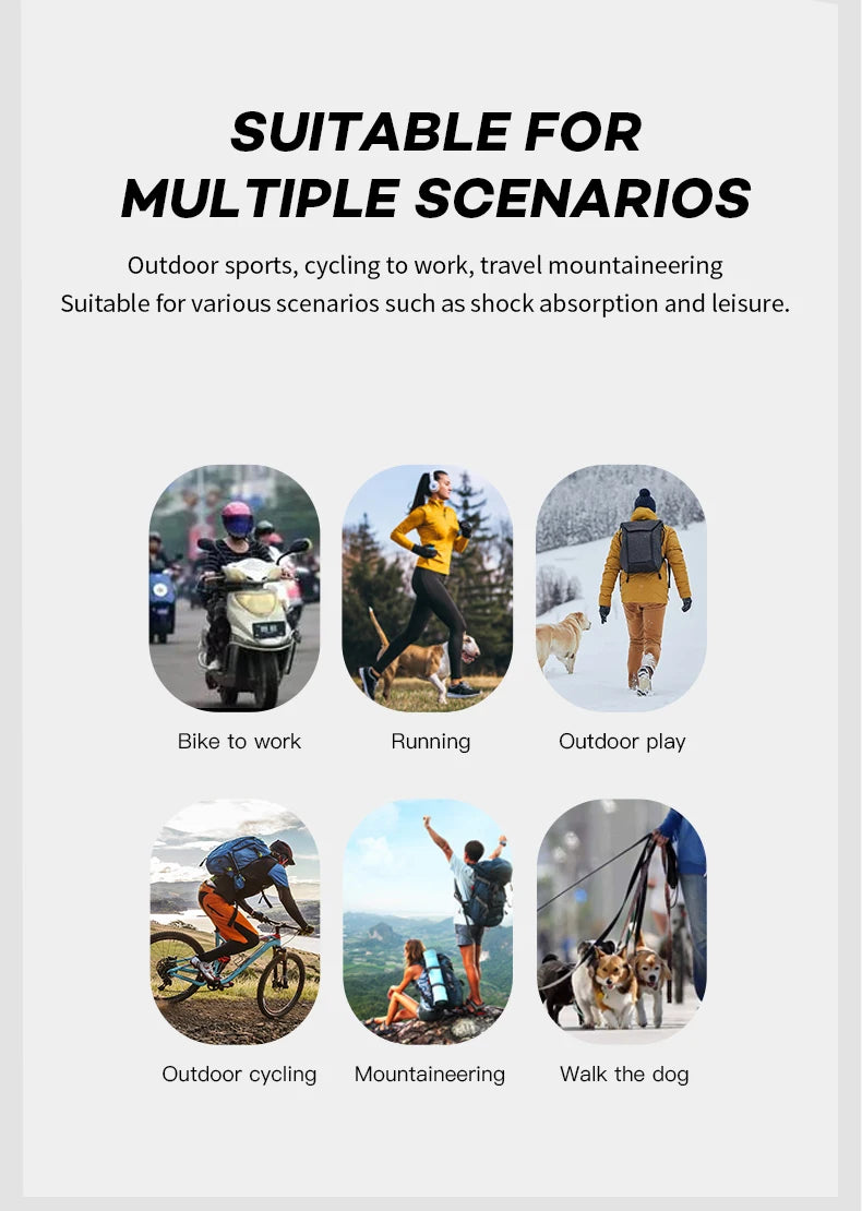 Vilico Professional Outdoor Cycling Gloves With Sensitive Touch Screen Shock Absorption Anti Slip Wear-resistant Riding Gloves