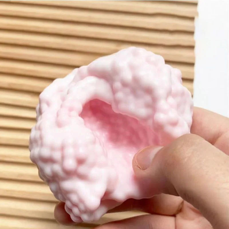 Handmade Sticky Squishy Ball Ice Skin Ultra Thin Super Soft Stress Relief Table Toy For Kids Teens Stress Relax Entertainment