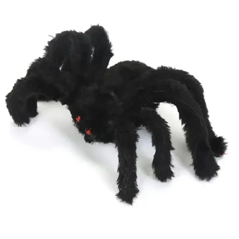 🎃🕷️ Araña Gigante de Halloween – Decoración Terrorífica para Interior y Exterior 👻🕸️