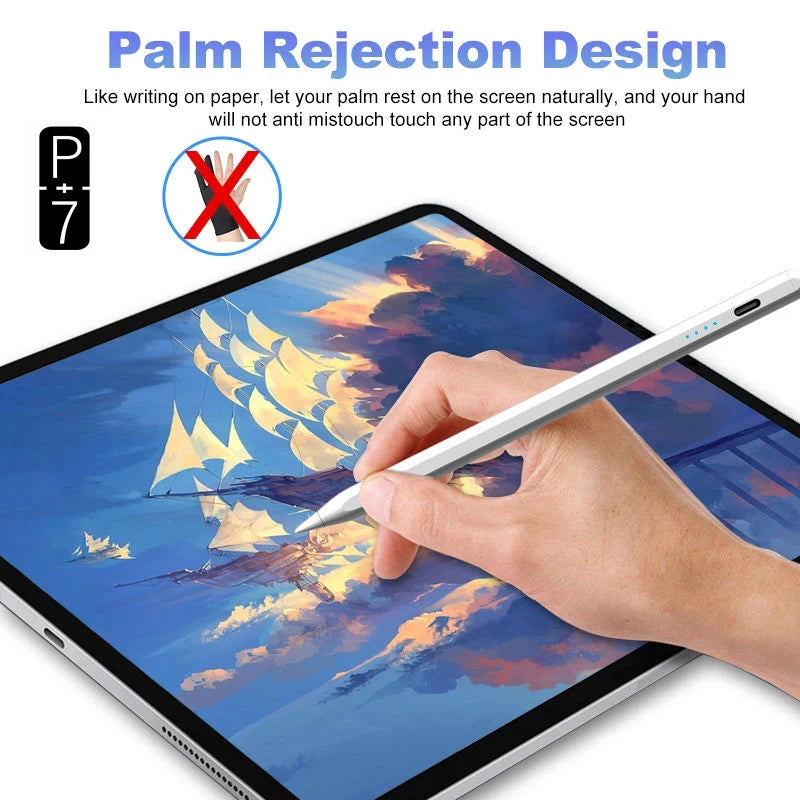 P+7 Touch Pen Dedicated For IPad10/ iPad Pro / iPad Air / iPad Mini4/5/6/7 Stylus Drawing Writing And Note-Taking Alternative Pe