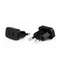 1 Pcs 4.8mm Power Plug Adapter US To EU Euro Europe Plug Power Plug Converter Travel Adapter Power Converter Outlet