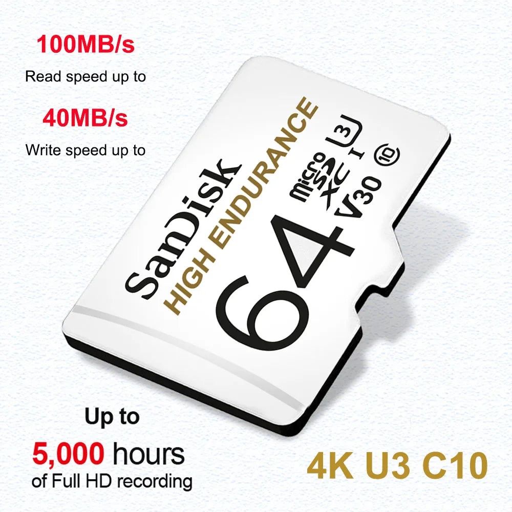 SanDisk Memory Card MicroSD 32GB 64GB 128GB 256GB 512GB 1TB micro SD Card Extreme TF Card Class10 U3 V30 4K UHD A2 micro SDXC
