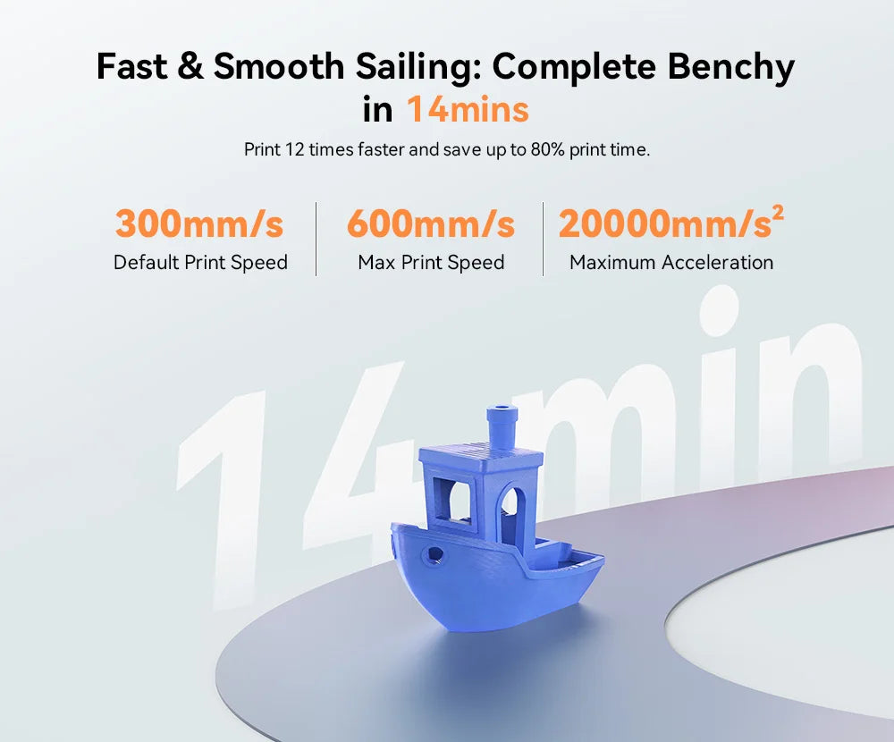 ANYCUBIC Kobra 4/Kobra 4 Combo 600mm/s Fast Printing Multi-Color 3D Printer Up to 8 Colors ACE 2 Pro Filament Drying APP Control FDM 3D Printer