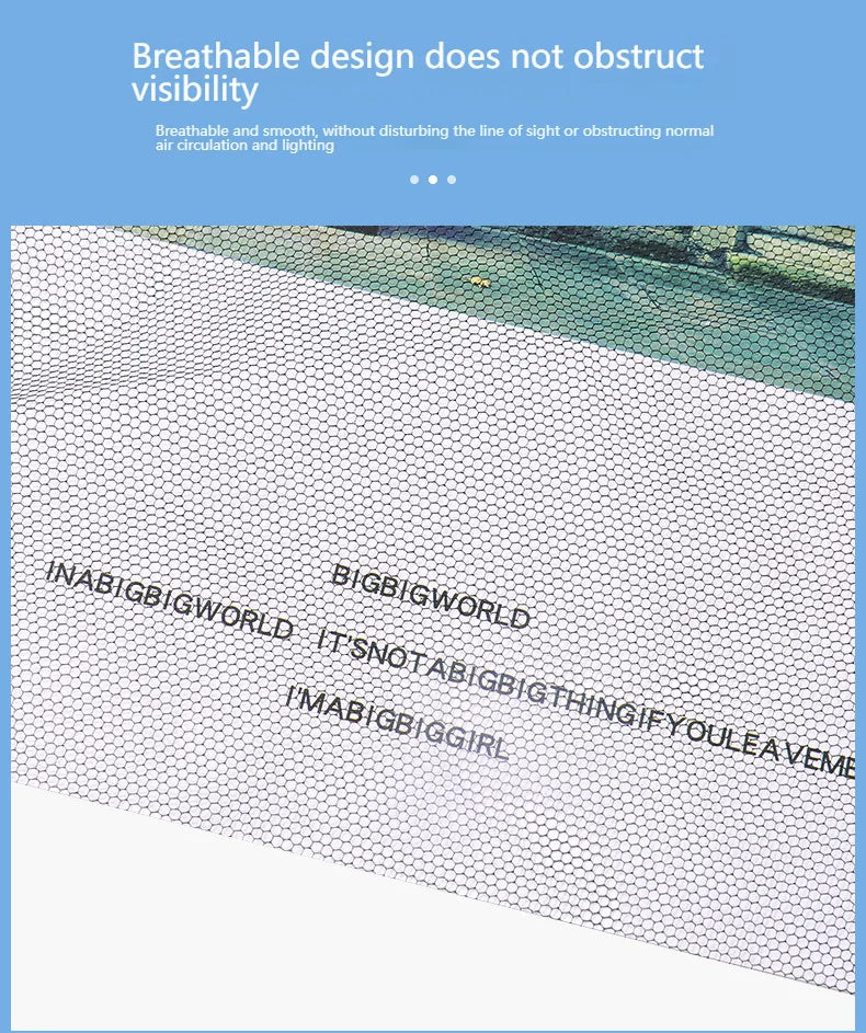 Self-Adhesive Invisible Mosquito Net: Breathable And Insect-Proof, DIY Easy Home Protection Window Screen