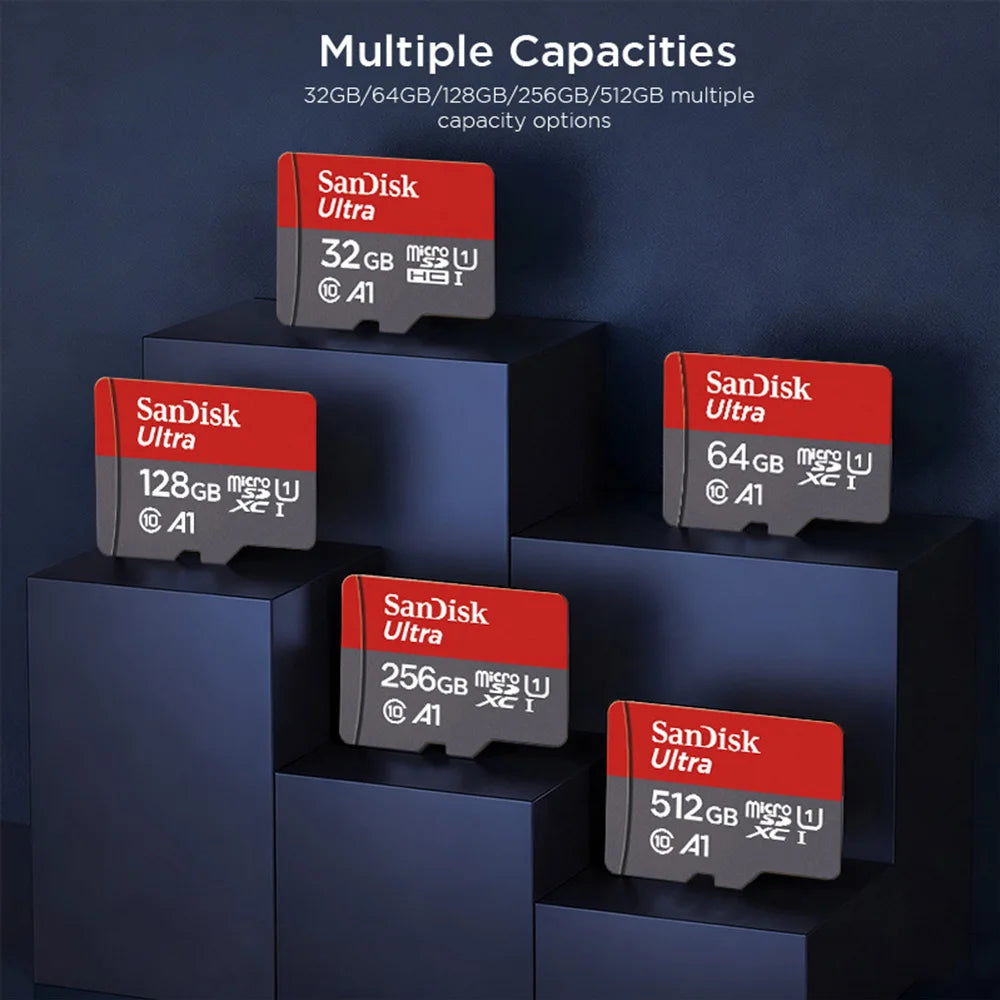 Memory Card 64GB 128GB 256GB 100MB/S Micro SD Card UHS-1 Class10 TF 32GB Flash Memory Card Storage mini Memory Card
