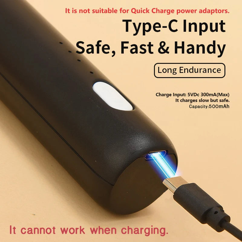 Espumador de Leche Eléctrico Inalámbrico con Carga USB Tipo C – Batidor de Mano de Acero Inoxidable ☕️🥛