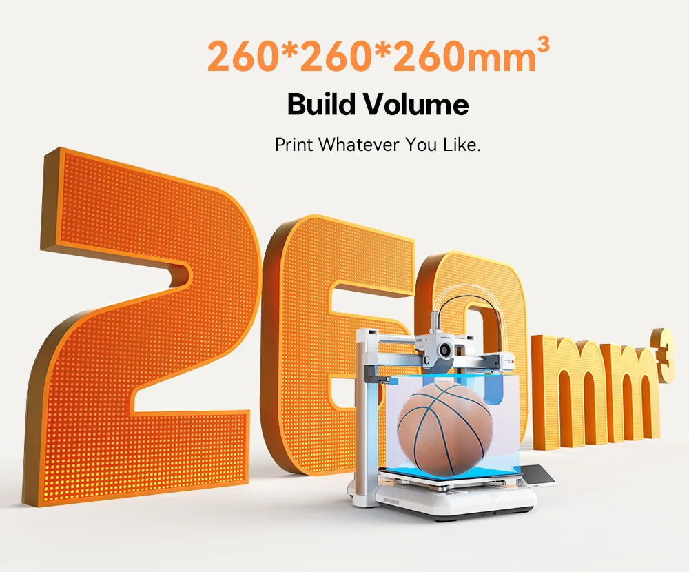 ANYCUBIC Kobra 4/Kobra 4 Combo 600mm/s Fast Printing Multi-Color 3D Printer Up to 8 Colors ACE 2 Pro Filament Drying APP Control FDM 3D Printer