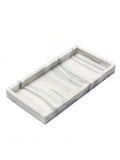 1 Pack Bathroom Tray Soft Silicone Jewelry Tray Dressing Table Decorative Bathroom Tray Organizer Suitable for Dressing Tables