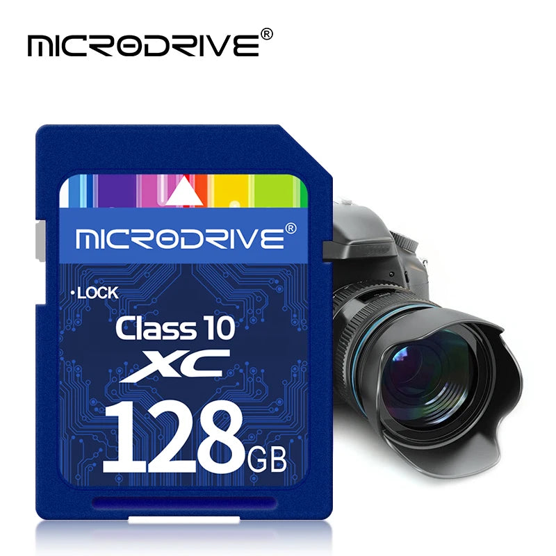 High Speed Class10 SD Card 32GB SD Card 128G 64GB 32GB 16GB Carte SD Memory Card SD Pendrive for Camera Microdrive