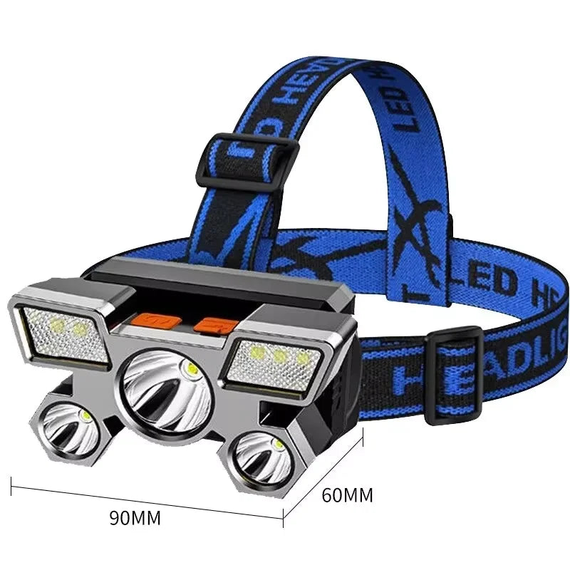 COB LED Armband Light 350mAh 500LM Sport Night Running Warning Arm Leg Wristband Light Type-C USB Rechargeable IPX4 Waterproof