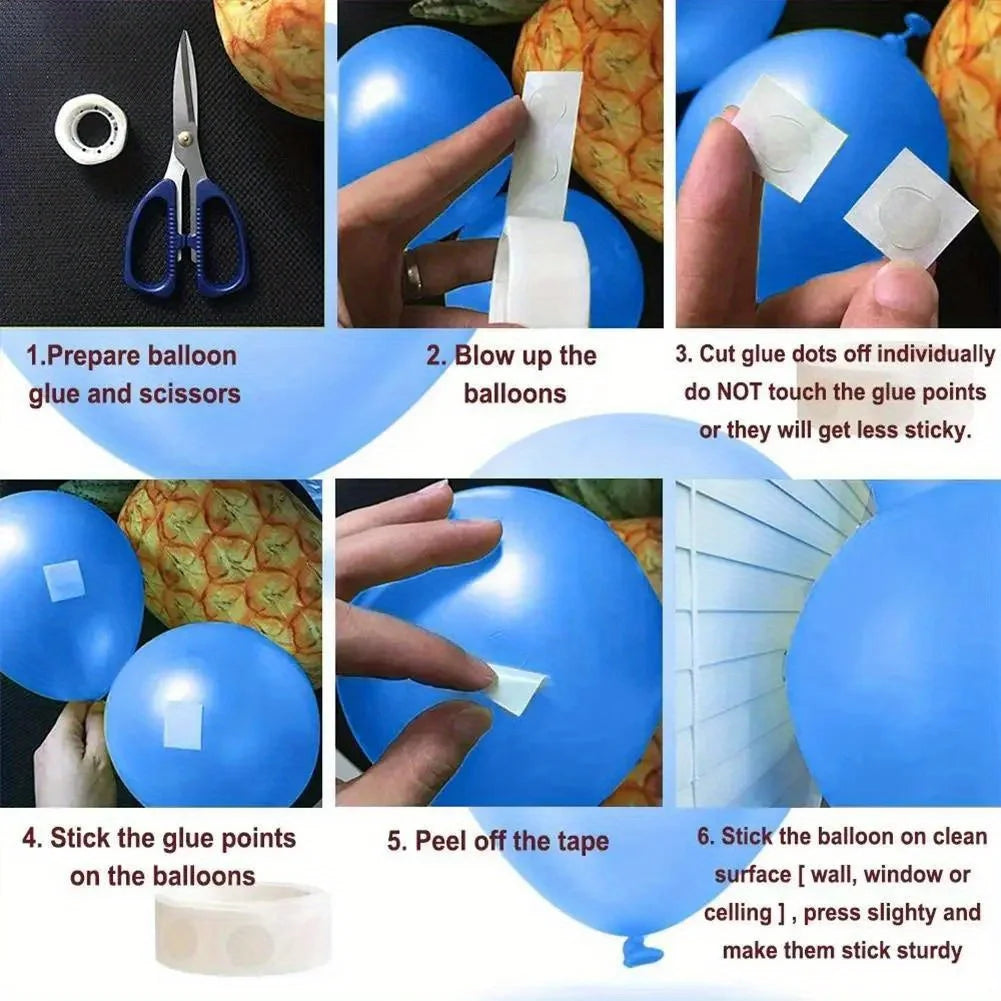 Balloon Glue Dot for Balloons Accessories Ballon Dot Birthday Wedding Party Balloons Glue Sticker Balloons Stand Arch Baloon