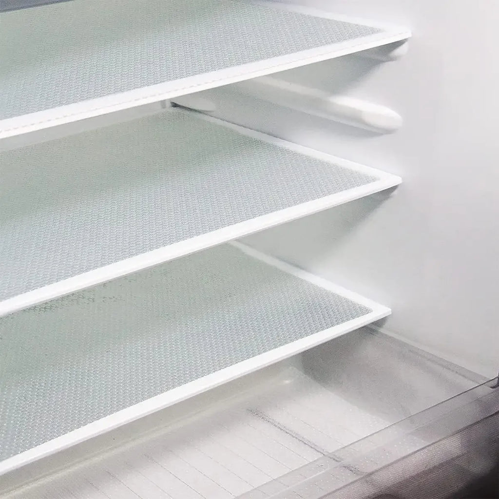 4PCS EVA Waterproof Refrigerator Liner Mat Washable Mildew Kitchen Pad Anti-oil Cabinet Drawer Placemat Heat-insulat Fridge Mat