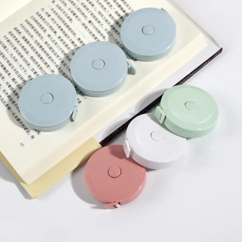Portable Tape Measure With Push Button Retractable Soft Ruler for Weight Loss Medical Body Measurement Sewing Tool Tailor Craft