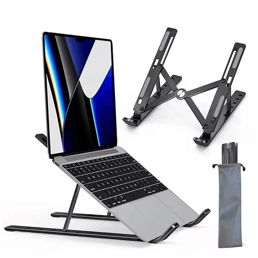 Universal Foldable Laptop Stand Portable Adjustable Tablet Computer Support Holder For Macbook Air iPad Tablets Base Accessories